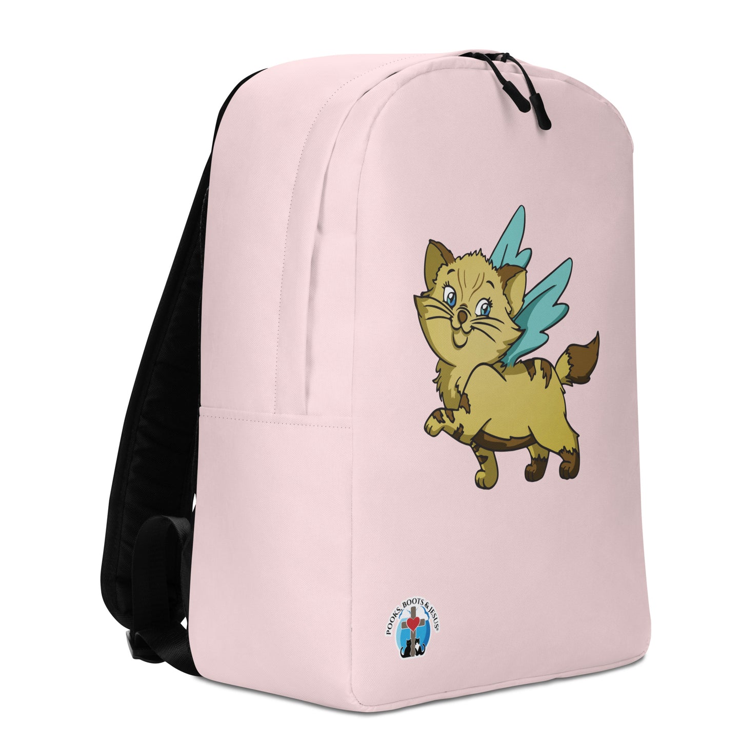 Pooks, Boots and Jesus Kitty Angel Backpack