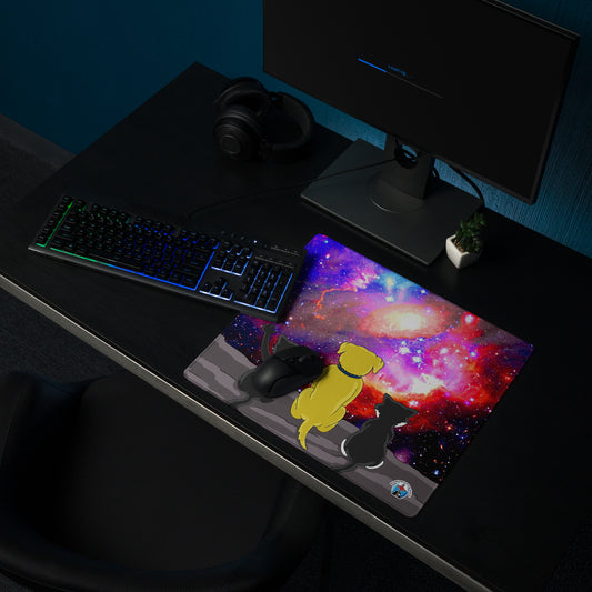 Pooks, Boots and Jesus Galaxy Gaming mouse pad