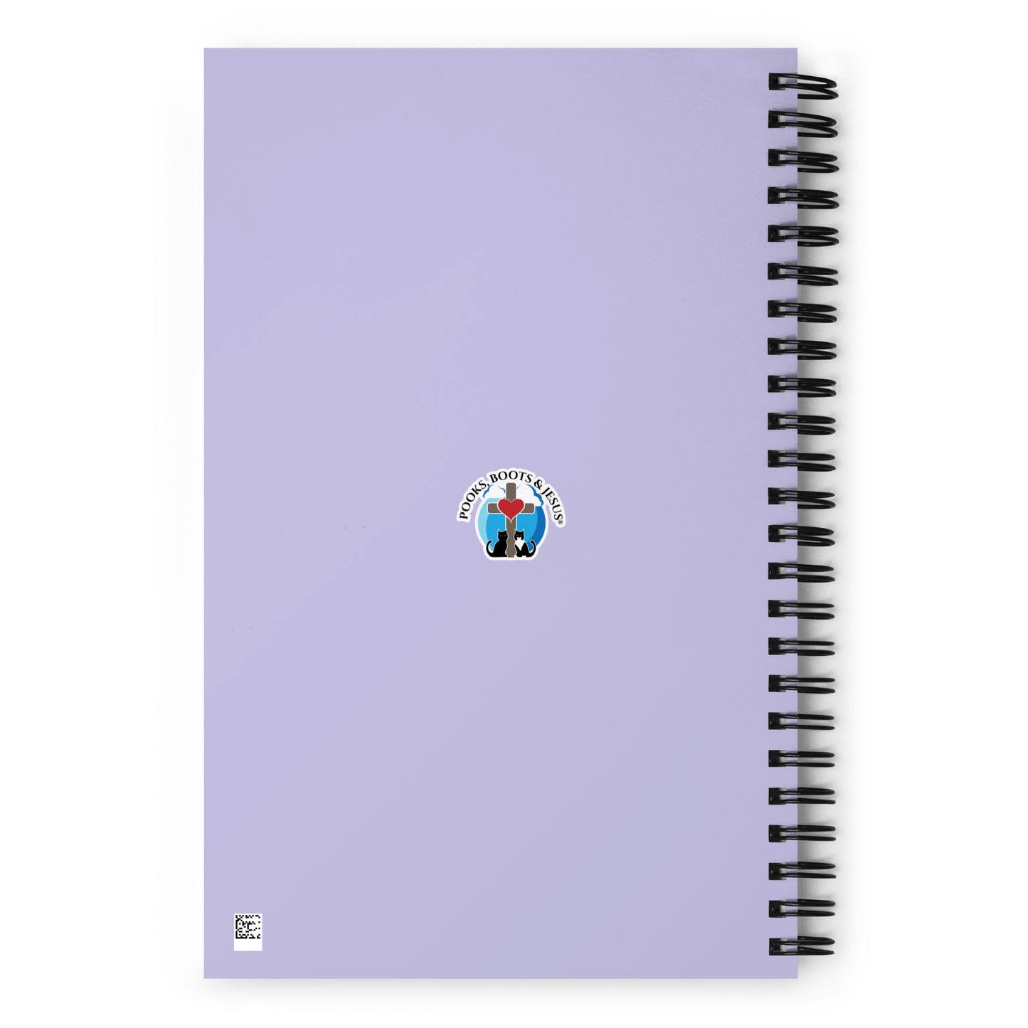Pooks, Boots and Jesus God Loves You Spiral notebook